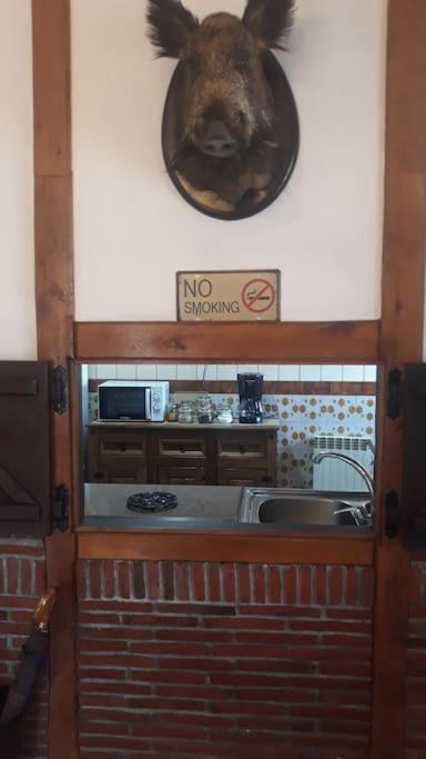 Caserio Vasco Con Piscina Y Barbacoa Orozko Esterno foto
